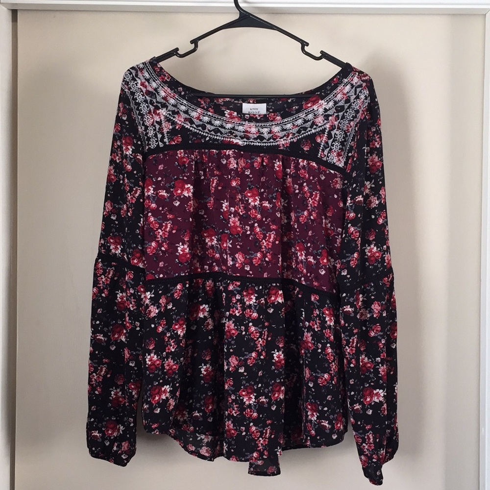 Flower filled shirt